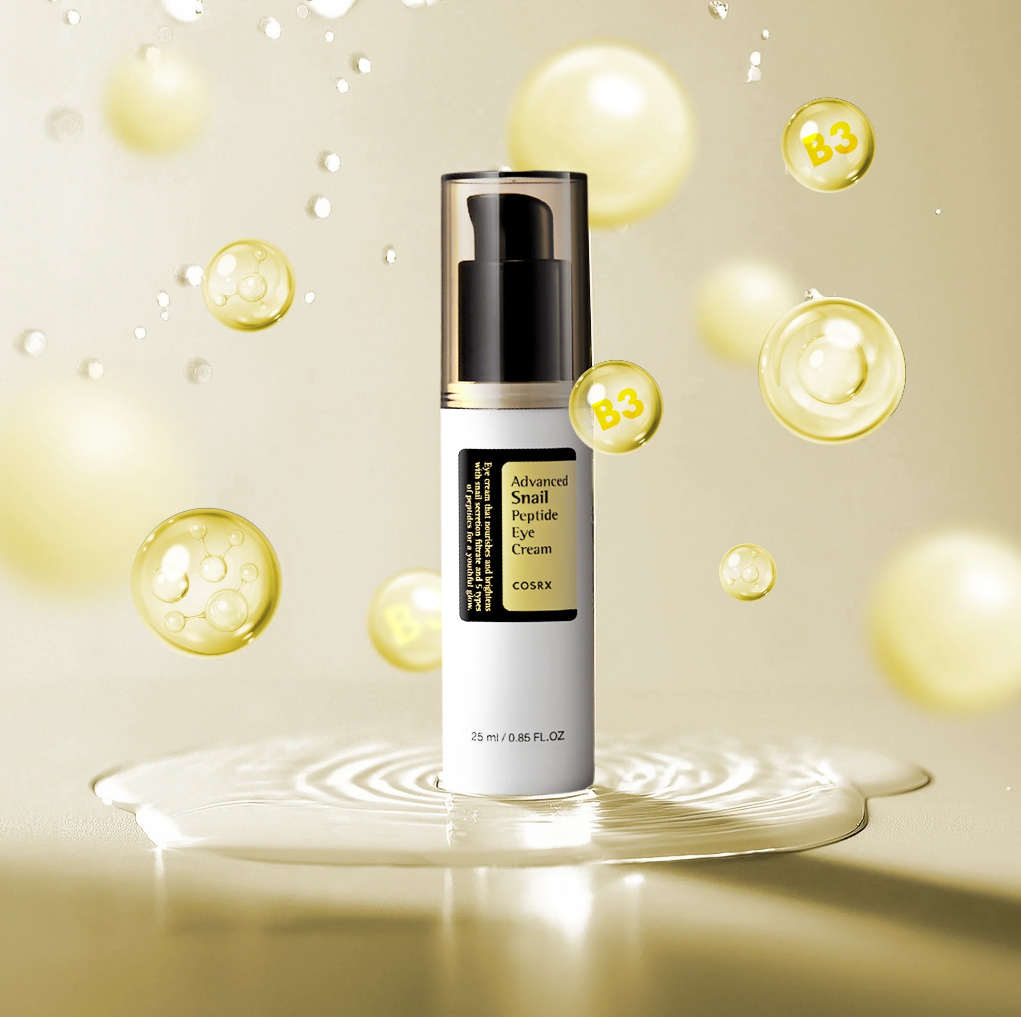 Cosrx - Advanced Snail Peptide Eye Cream (Peptitli Salyangoz Sıvısı Özlü Göz Kremi) 25ml