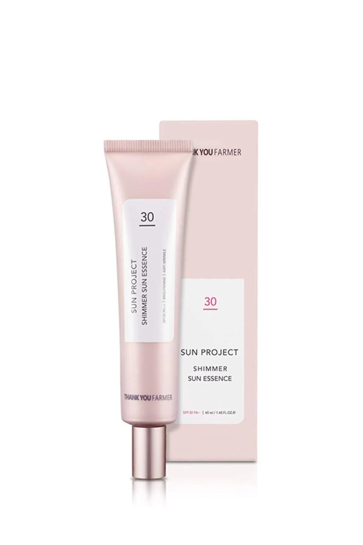 TYF Sun Project Shimmer Sun Essence Spf 30 Pa++ 40ml - Aydınlatıcı Yüz Ve Göz Güneş Kremi