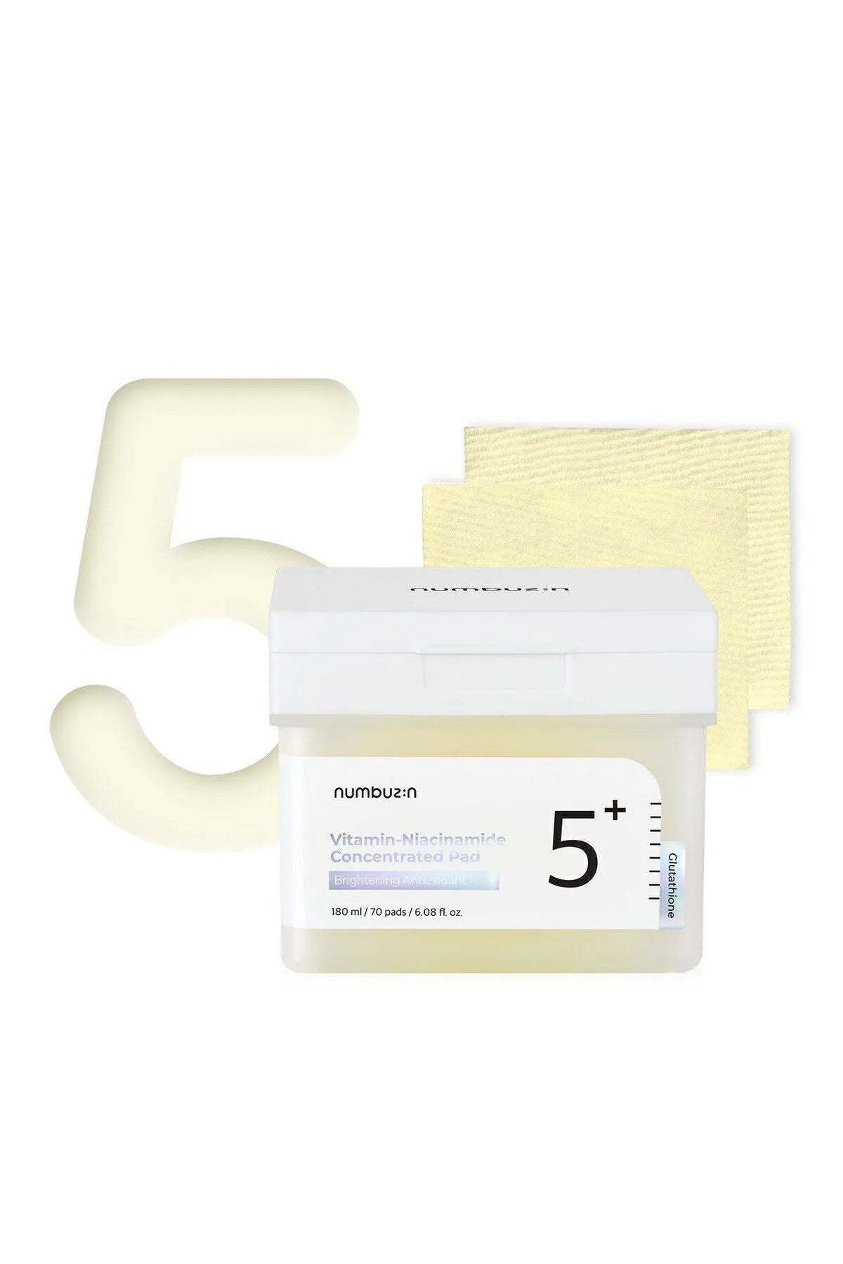 Numbuzin No.5 Vitamin-niacinamide Concentrated Pad 180ml Aydınlatıcı Ped