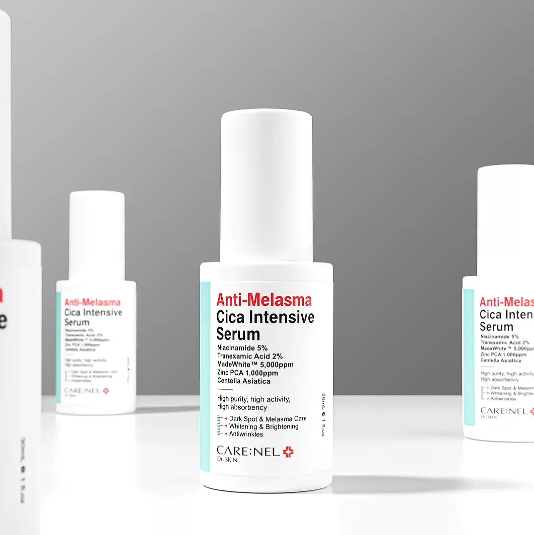 CARE:NEL Anti-Melasma Cica Intensive Serum - Aydınlatıcı Ve Yatıştırıcı Serum 30ml