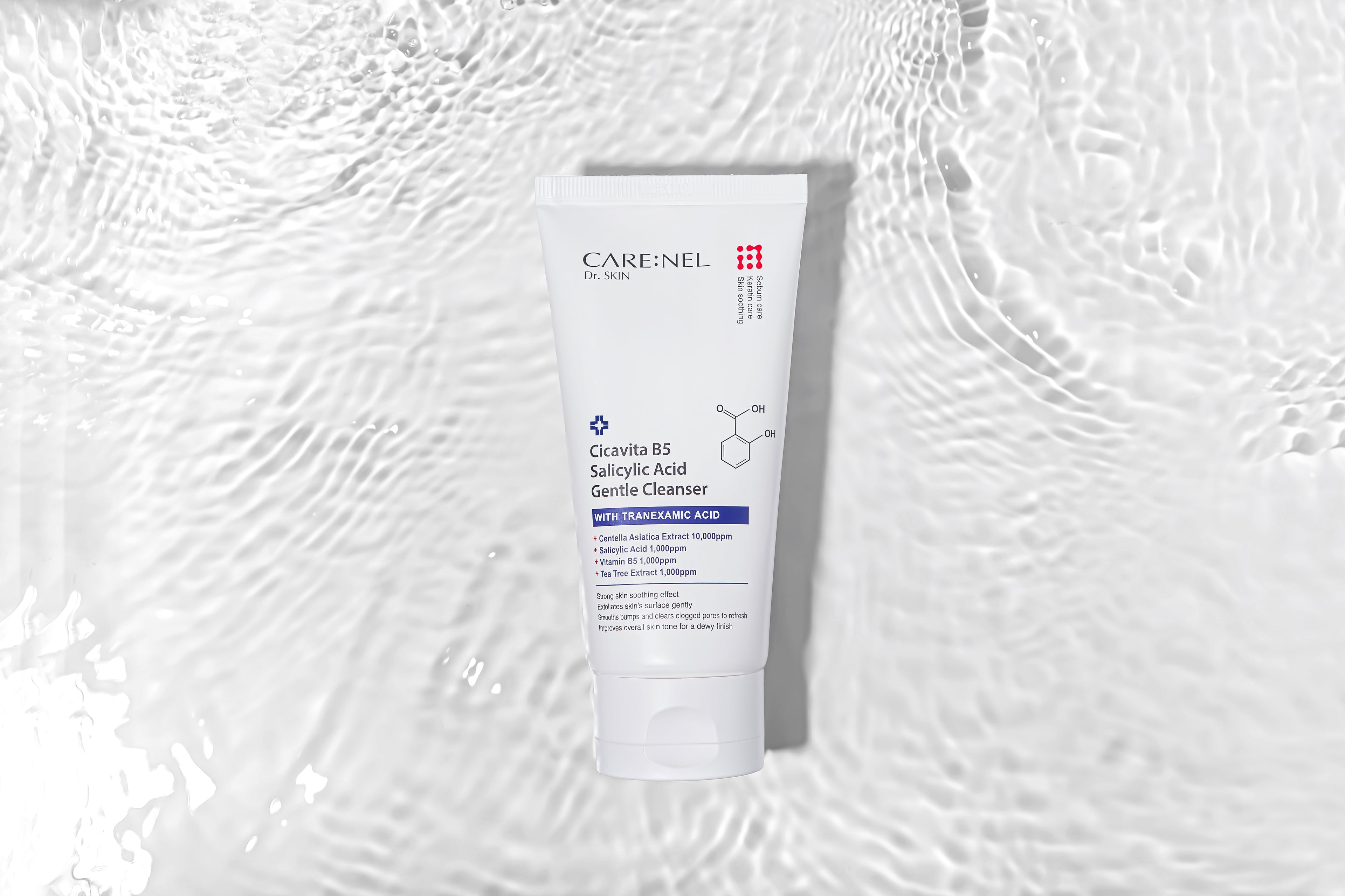 CARE:NEL Cicavita B5 Salicylic Acid Gentle Cleanser - Salisilik Asit içeren Hassas Köpük Temizleyici 150ml