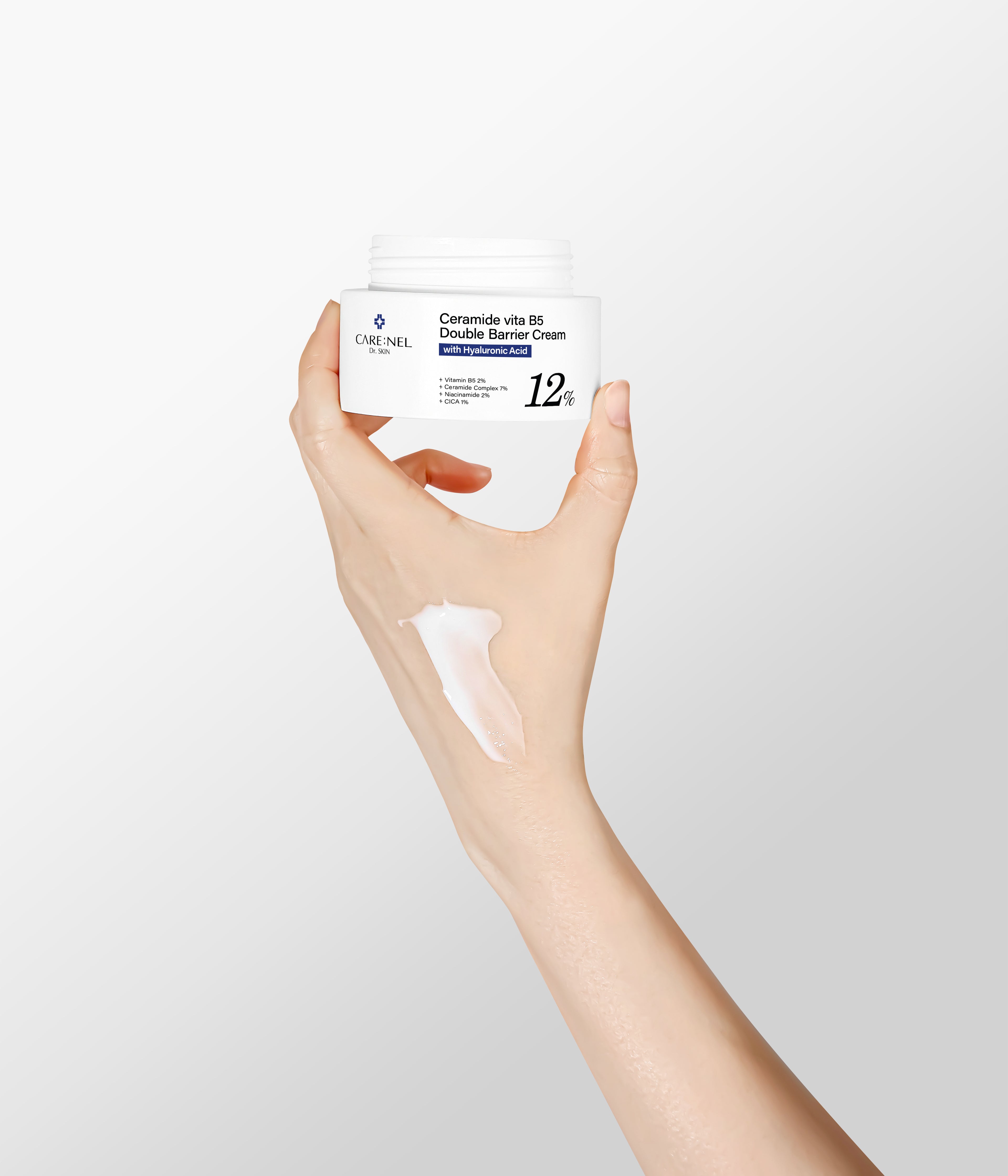 CARE:NEL Ceramide vita B5 Double Barrier Cream - Hassas Ciltler için Bariyer Onarıcı Nemlendirici Krem 50ml