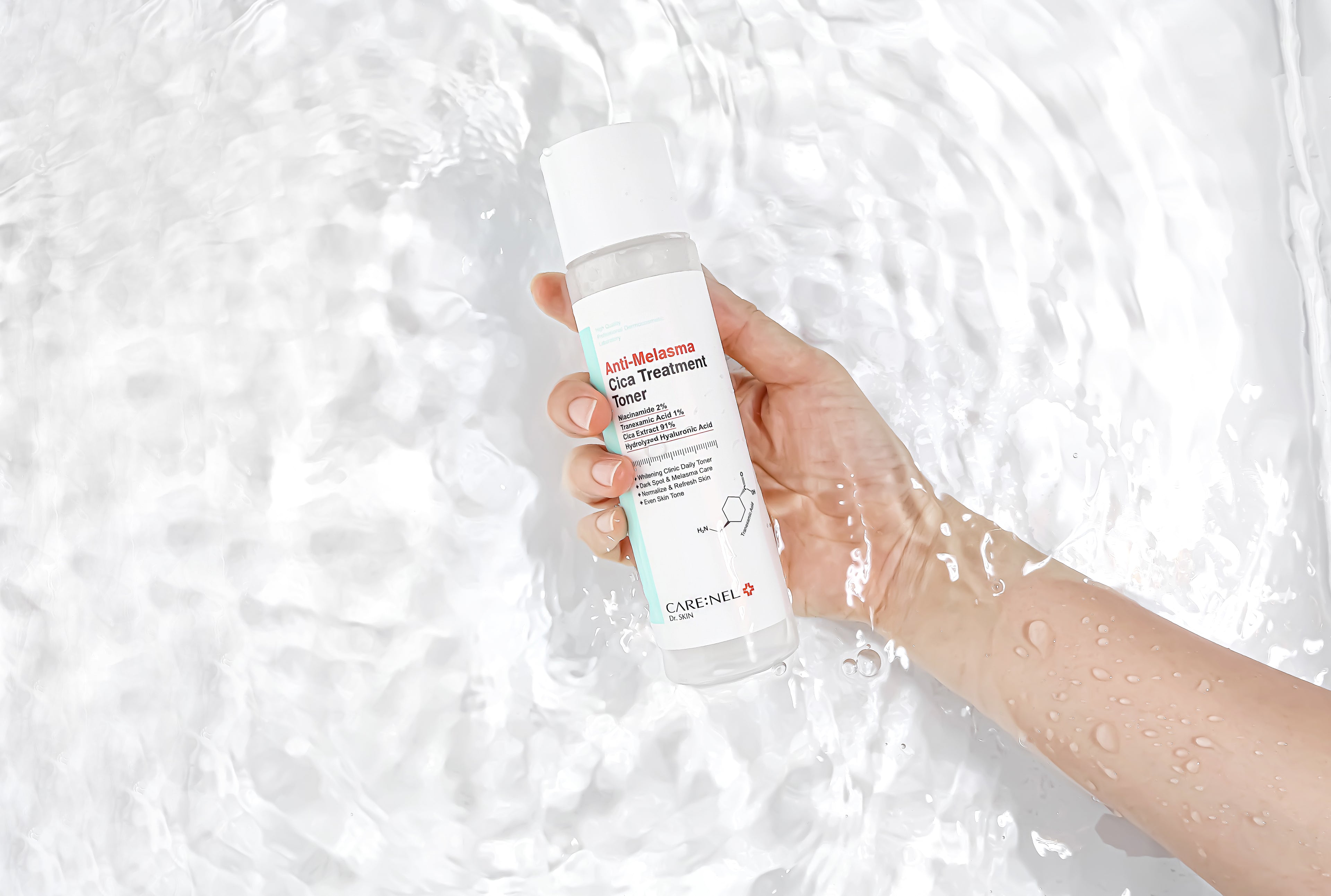 CARE:NEL Anti-Melesma Cica Treatment Toner - Cica İçeren Leke Karşıtı Tonik 155ml
