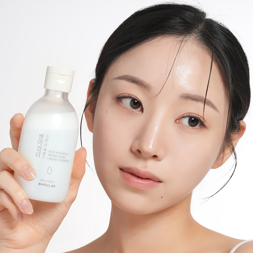 Barulab - Rice Makgeolli Probio Yeast Cream in Essence - Probiyotik Mayası İçeren Pirinçli Krem Esansı 200ml