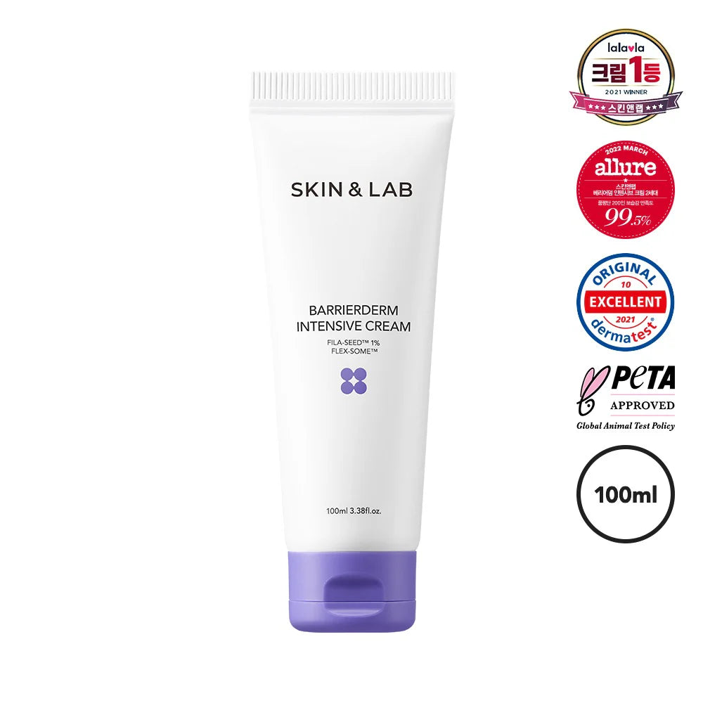 SKIN&LAB - Barrierderm Intensive Cream - 100ml ( Güçlendirici ve Onarıcı Yoğun Nemlendirici Krem )