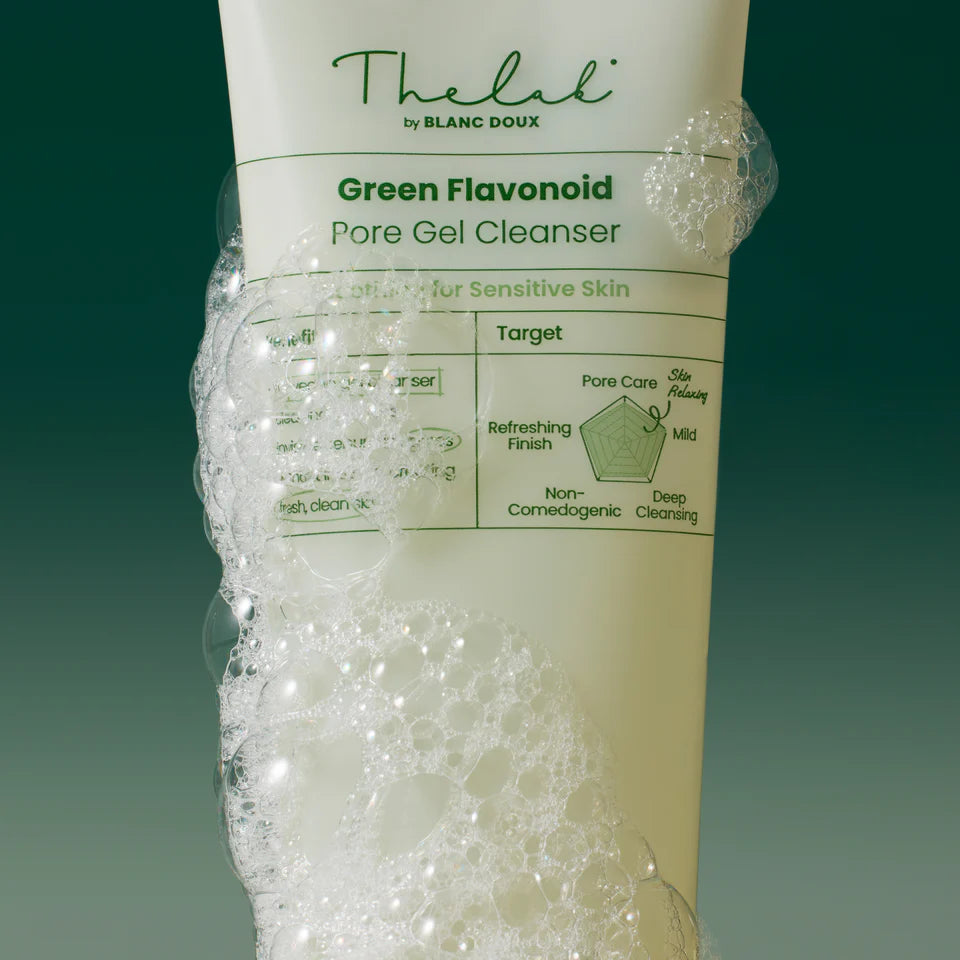 THE LAB by blanc doux - Green Flavonoid Pore Gel Cleanser (Derin Gözenek Temizliği ve Sebum Kontrolü Sağlayan Jel Temizleyici