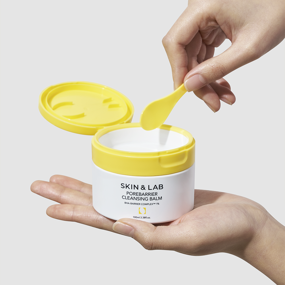 SKIN&LAB - Porebarrier Cleansing Balm - 100ml (%1 BHA İçeren Akne ve Siyah Nokta Karşıtı Yağ Bazlı Temizleyici)
