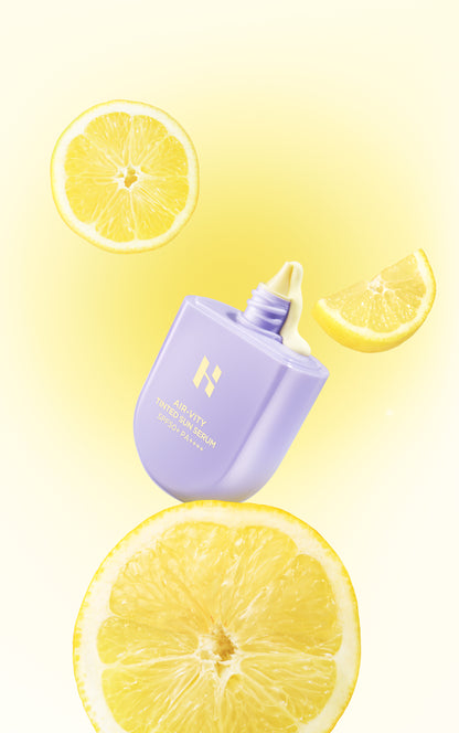 Holika Holika Air-Vity Tinted Sun Serum Lemon SPF50+ PA++++ - Aydınlatıcı Ton Eşitleyici Güneş Serumu 50 ml