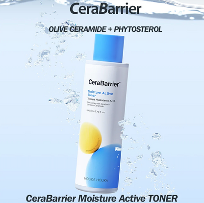 Holika Holika Cerabarrier Moisture Active Toner - Seramidli Yoğun Nemlendirici ve Cilt Bariyeri Güçlendirici Tonik 200ml