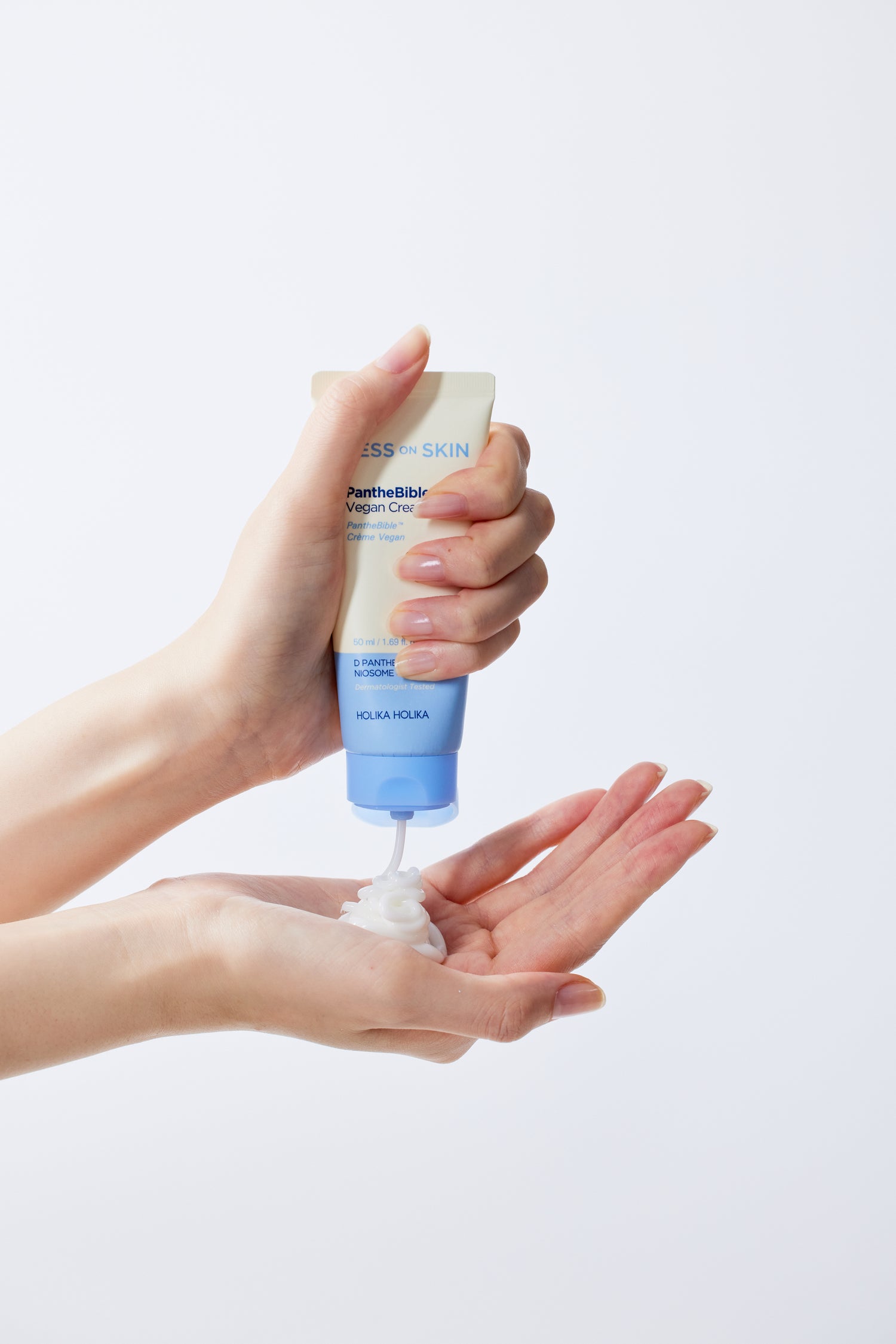 Holika Holika Less On Skin PantheBible Vegan Cream - Bariyer Onarıcı Ve Yatıştırıcı Nemlendirici Krem 50ml