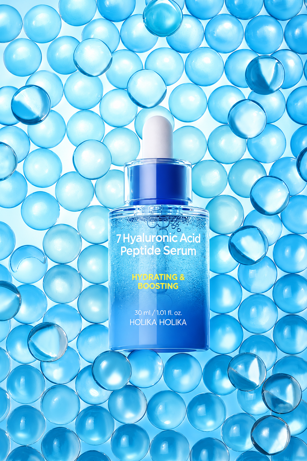 HOLIKA HOLIKA 7 Hyaluronic Acid Peptide Serum %1 Hyaluronik Asit ve Peptit İçeren Yoğun Nemlendirici Yüz Serumu 30 ml