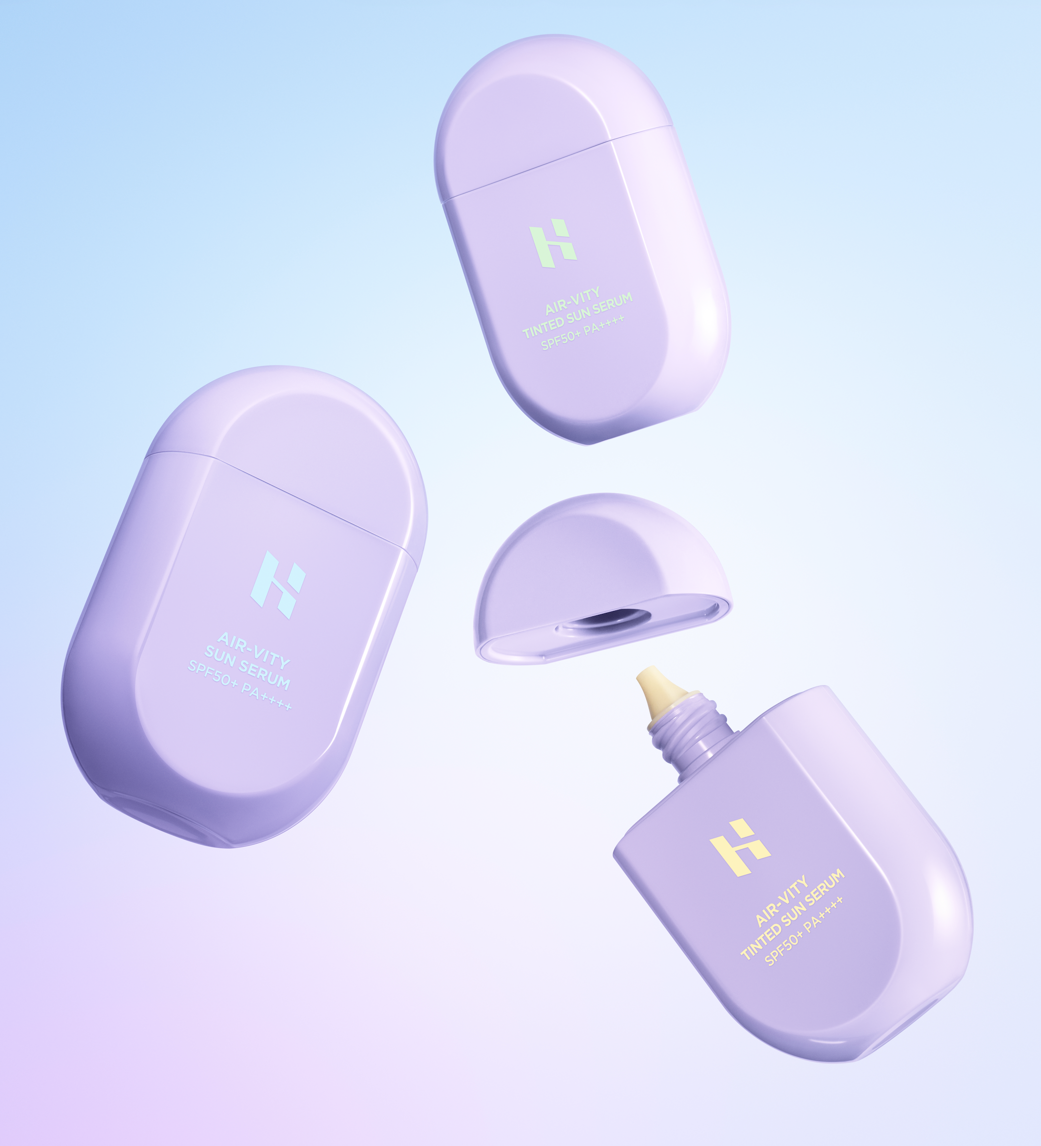 Holika Holika Air-Vity Sun Serum SPF50+ PA++++ - Nemlendirici Güneş Serumu 50 ml