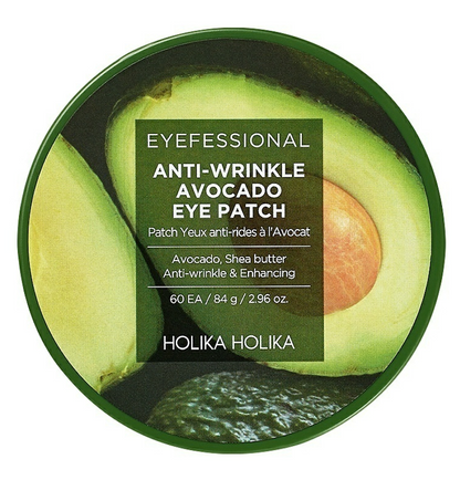 Holika Holika Eyefessional Antiwrinkle Avocado Eye Pach - Kırışıklık Karşıtı Göz Altı Maskesi 60 Adet