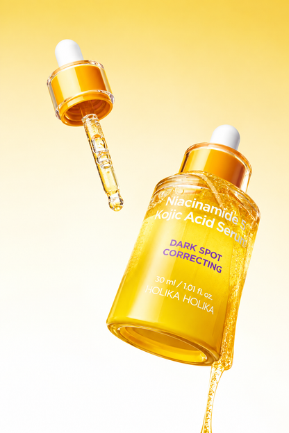 HOLIKA HOLIKA Niacinamide 5 Kojic Acid Serum %5 Niasinamid ve Kojik Asit İçeren Leke Karşıtı Aydınlatıcı Yüz Serumu 30 ml