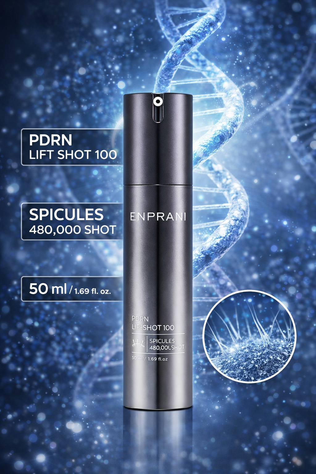 ENPRANI PDRN LIF-SHOT 100 - Onarıcı Ve Kırışıklık Karşıtı Krem (480.000 SHOT) 50ml