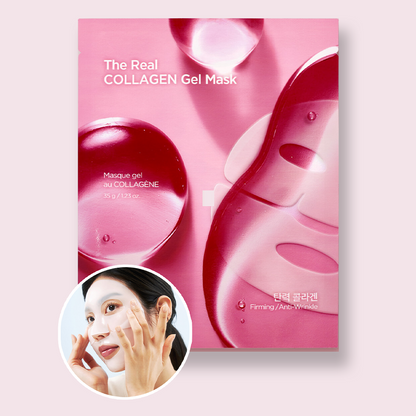 Holika Holika The Real Collagen Gel Mask - Canlandırıcı ve Elastikiyet Artırıcı Maske - 1 Adet