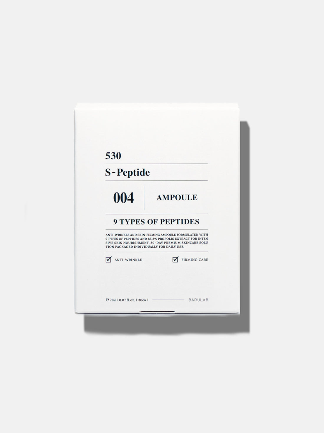 Barulab - 530 S-Peptide Ampoule Plus - Peptit içeren Yenileyici  Serum