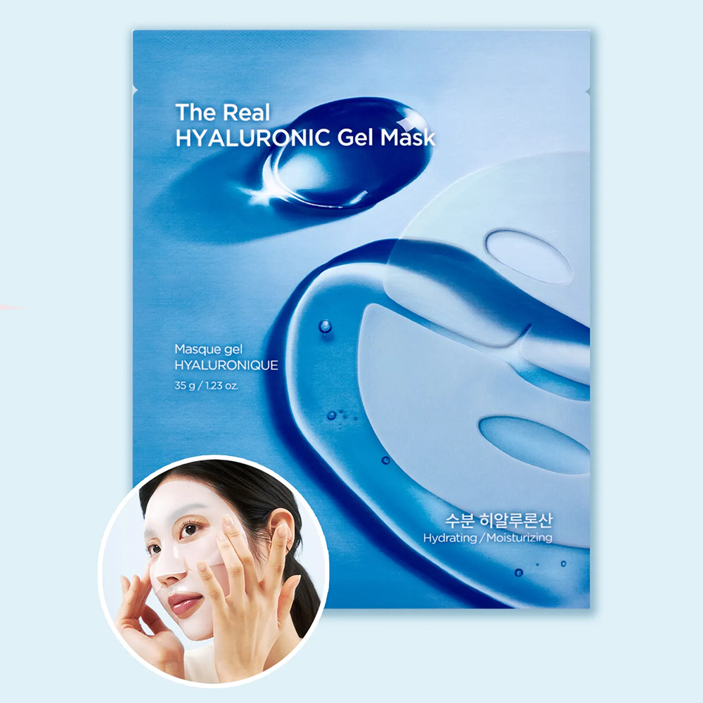 Holika Holika The Real Hyaluronic Gel Mask - Yoğun Nemlendirici ve Yenileyici Maske - 1 Adet